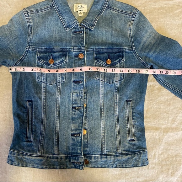 J.Crew Stretch Denim Jean Jacket - Picture 3 of 6